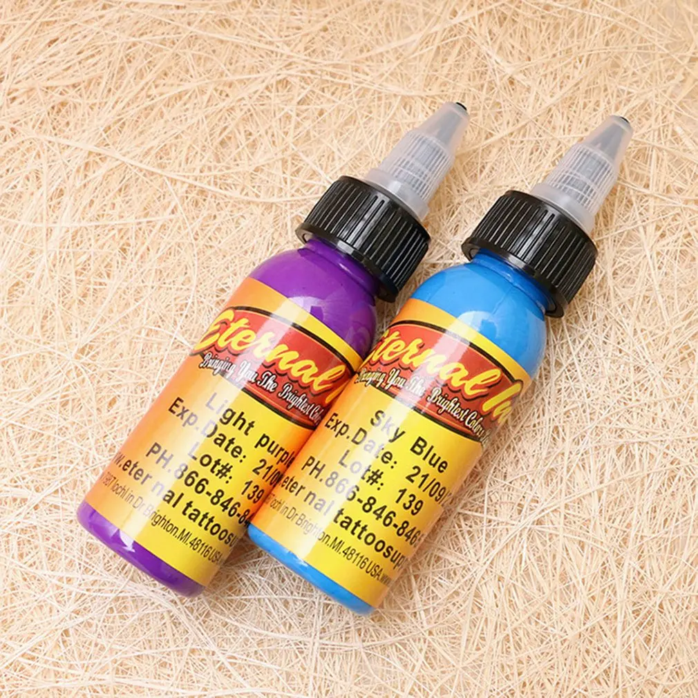 Татуировочные Чернила 30 мл пигмент 16 цветов для боди арта татуировочные наборы