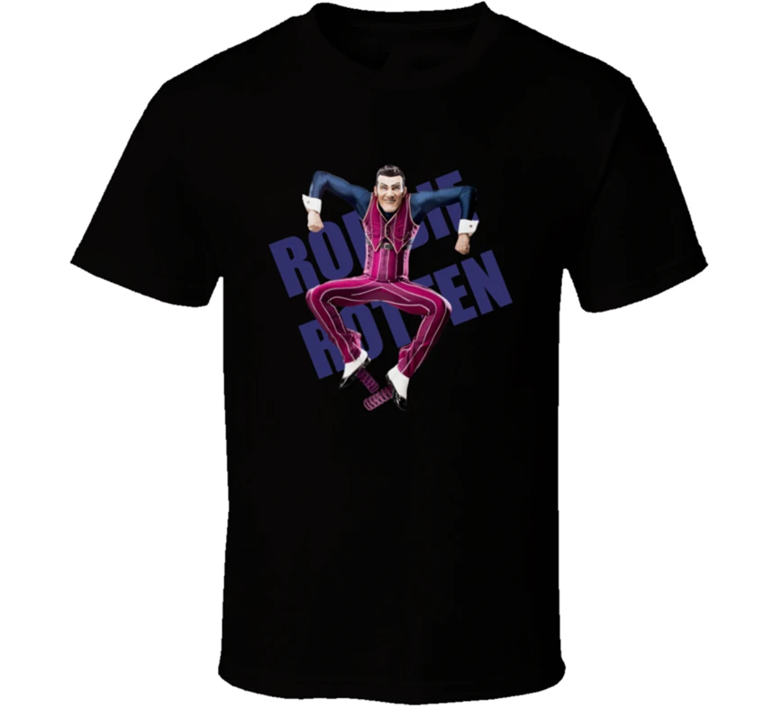 Новинка Robbie Rotten Lazytown Мужская футболка одежда размер S 2Xl облегающая
