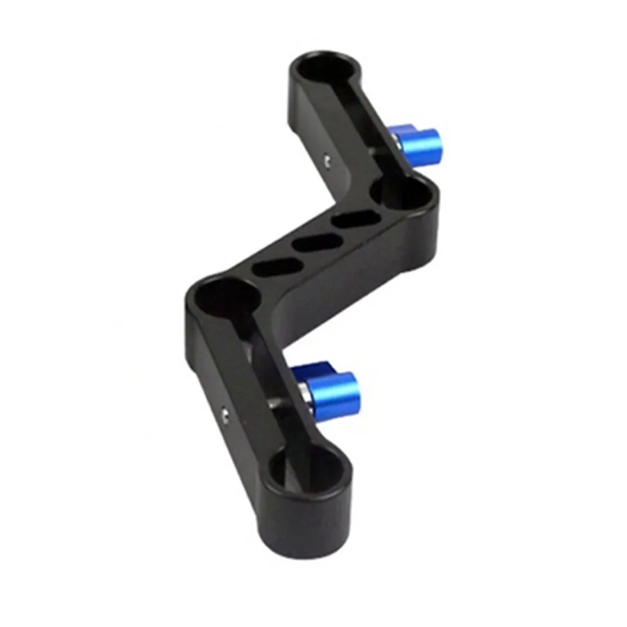

Photography Accessories Z Type Connecting Rod Arm 15mm Clamp Rod with Adjustable Screw Connector Bar SLR Camera Studio Kit