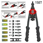 BT605 автоматический заклепочный инструмент, гайка, ручная вставка, заклепочная гайка, инструмент, ручные оправки, заклепочная машина, для слепых рук, тяжелый M3 M4 M5 M6 M8 M10