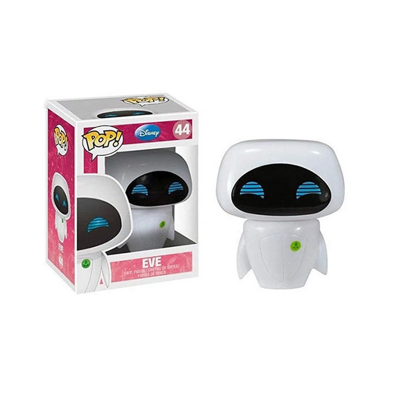 FUNKO POP disney Новое поступление мультфильм аниме фильм ЕВА и WALL-E Виниловая фигурка Коллекция Модель игрушки для детей Рождественский подарок