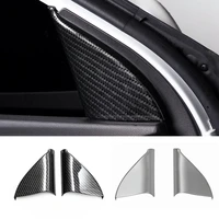 for renault kadjar 2015 2016 2017 2018 2019 abs plastic accessories car a pillar inner triangle protection panel cover trim 2pcs