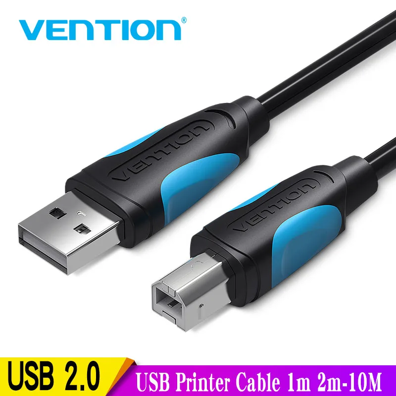 Кабель для принтера Vention USB 2 0 кабель синхронизации данных типа Папа папа B 10 м 1 5