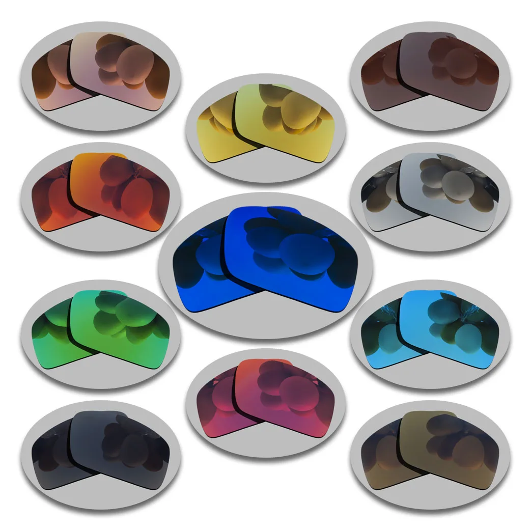 

Polarized Sunglasses Replacement Lenses for-Oil Drum Frame - Yellow Golden
