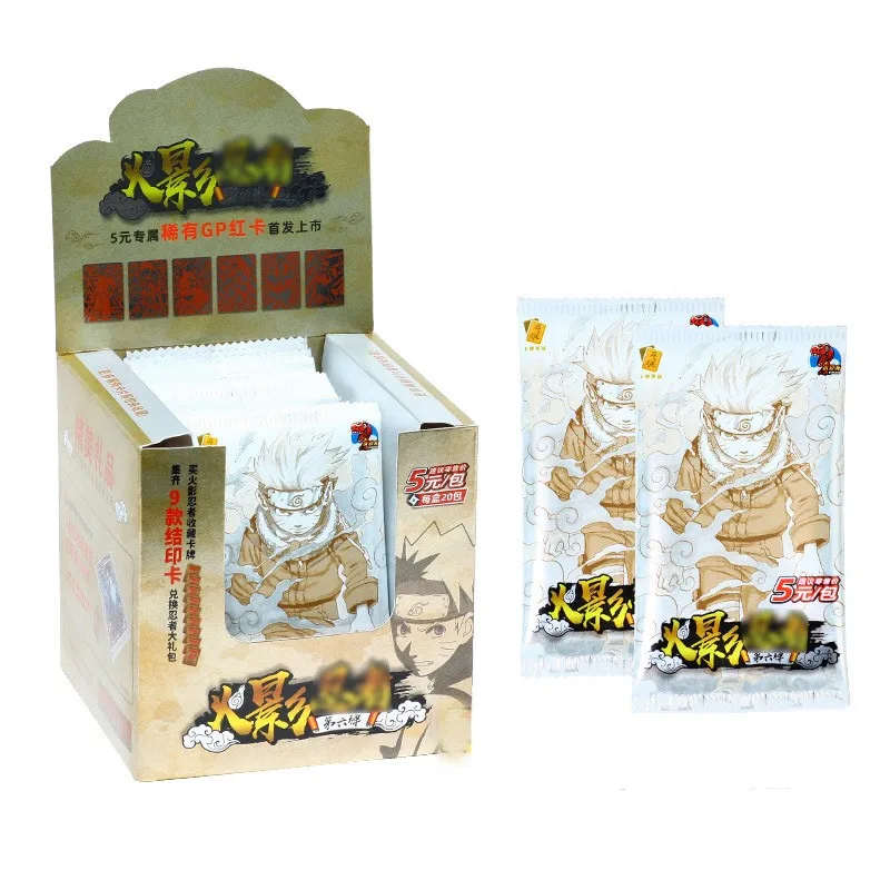 Juego coleccionable de cartas de Anime Shippuden Hinata Sasuke Itachi Kakashi Gaara, 2021-100 Uds., novedad de 180-5