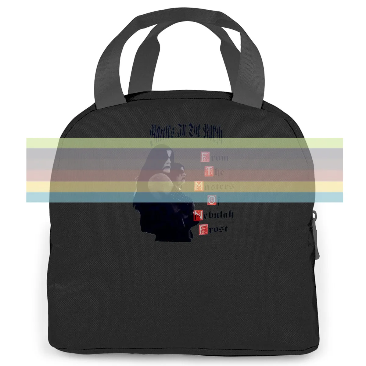 

Immortal Battles In The North X Black Metal Official New Unisex women men Portable insulated lunch bag adult