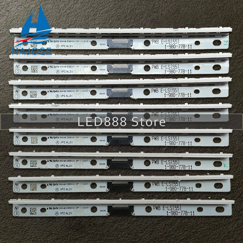 4 штуки/lotLED Подсветка полоса 40 лампа для Так ny 55 &quotТВ XBR 55X930D 55X930E 1 980 778 11 ПРБ E LS(55) 580