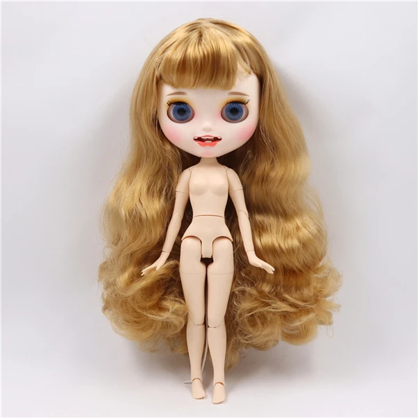 ICY factory blyth doll 1/6 BJD кукла стильный изысканный макияж тела маленький рот смайлик подарок для девочек Специальная цена - Цвет: like a picture