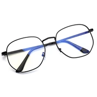 fashionable glasses blue film radiation proof spectacles womens gaming glasses polygonal irregular frame mens planar lens