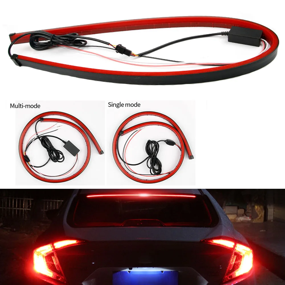 Автомобильная светодиодная лента типа потока 12 В для задних ворот поворотный