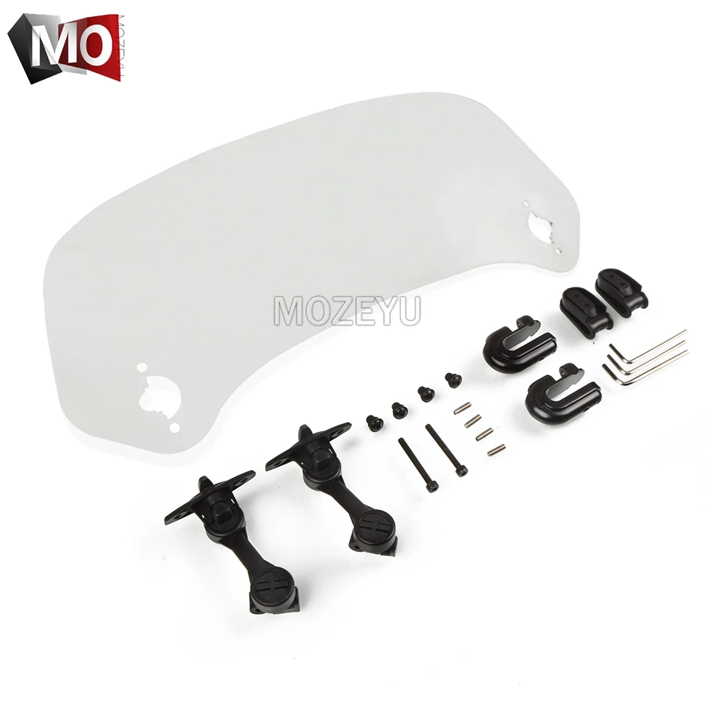 Удлинитель лобового стекла Мотоцикла Спойлер ветрового дефлектор воздуха для