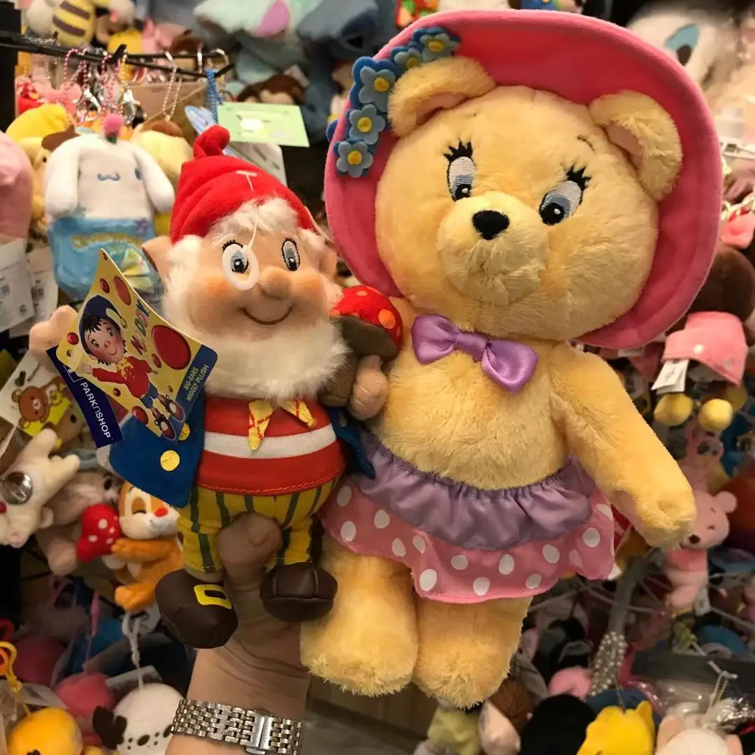 

Новинка книга с изображениями Noddy марионетка пожарные большие уши плюшевый мишка рождественский подарок для детей с новым годом