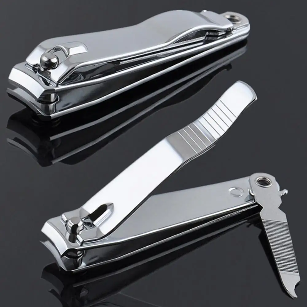 

50% Hot Sale Stainless Steel Nail Cutter Professional Nail Clippers Toenail Fingernail Manicure Trimmer Toenail Clippers