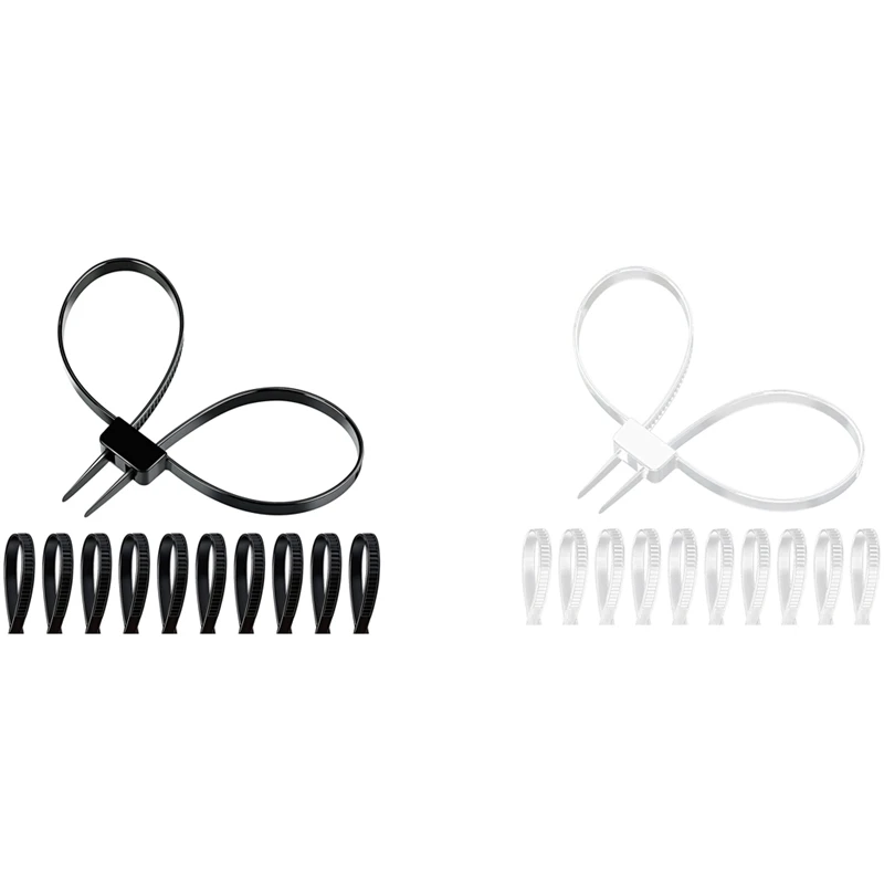 

Double Buckle Nylon Cable Tie 12X700MM Cable Tie One-Time Cable Tie 250 Pounds Heavy Tensile Strength