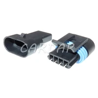 1 set 4 pin 12162190 waterproof wire automotive connector socket intake pressure sensor plug for buick motorcycle car marine