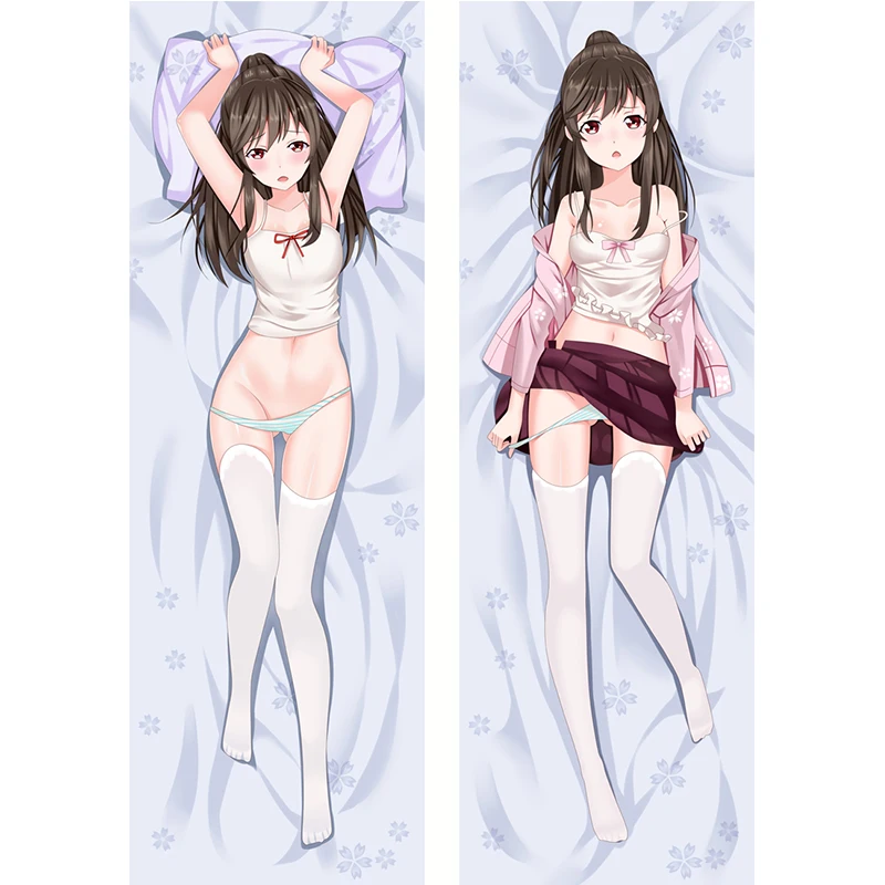 

Аниме девушка Fuuka Akitsuki Koyuki Hinashi длинная подушка для тела чехол дакимакура