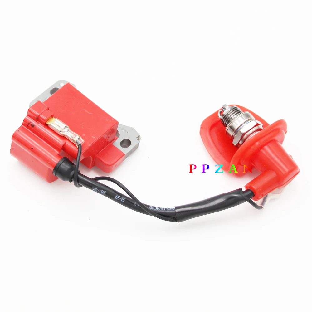 Производительность катушка зажигания + L7T Свеча для 43cc 47cc 49cc мини карман ямы Quad Dirt