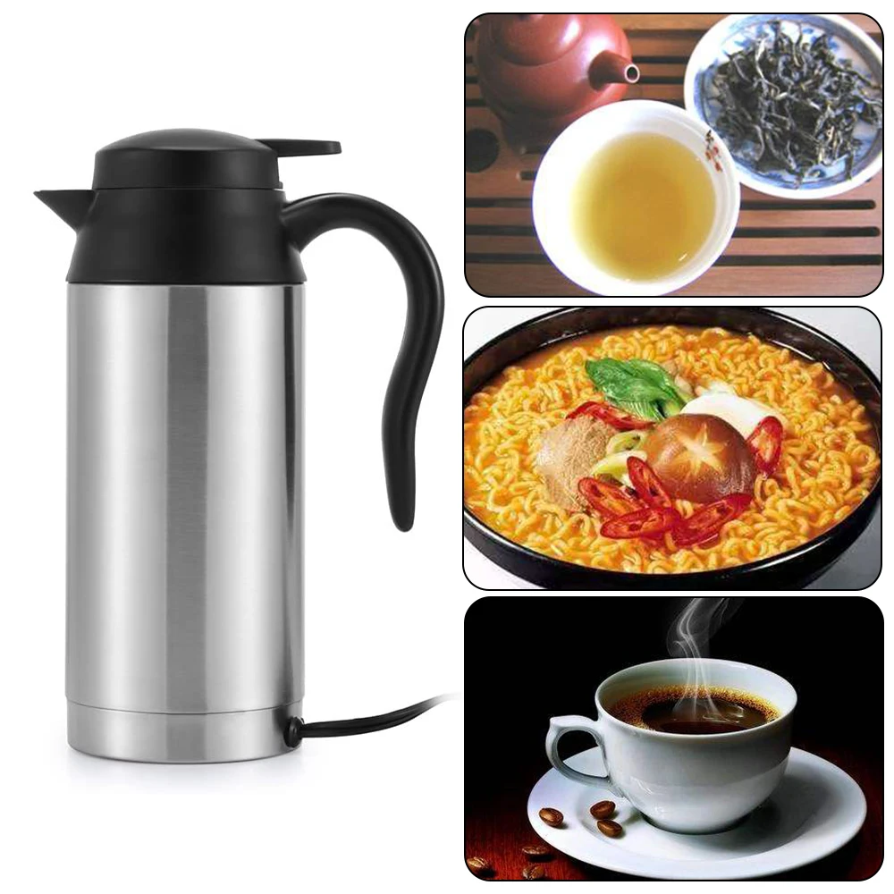 Горячая 12 В/24 В портативный автомобильный электрический чайник для автомобиля 750