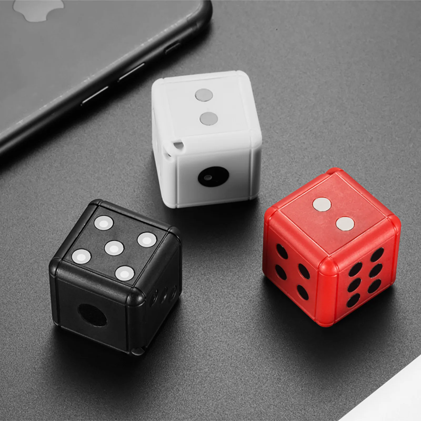 SQ16 1080p HD Мини-видеокамера с функцией ночного видения, обнаружением движения, записью видео и голоса для наблюдения.