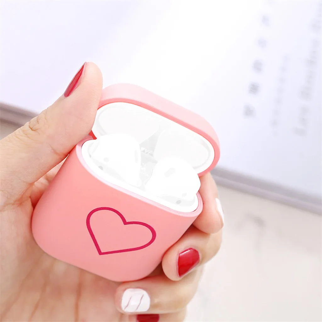 Милый компьютер чехол для Apple Airpods AirPods зарядная коробка кожухи головных