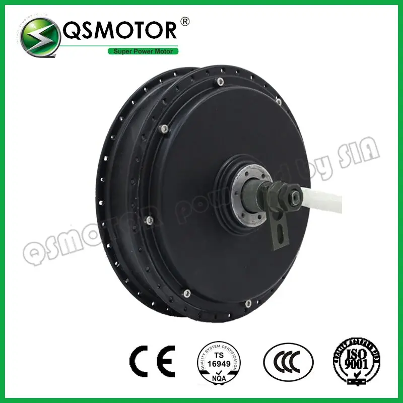 

QS Motor 500W - 3000W 205 14kW peak brushless dc electric bike bicycle spoke hub motor