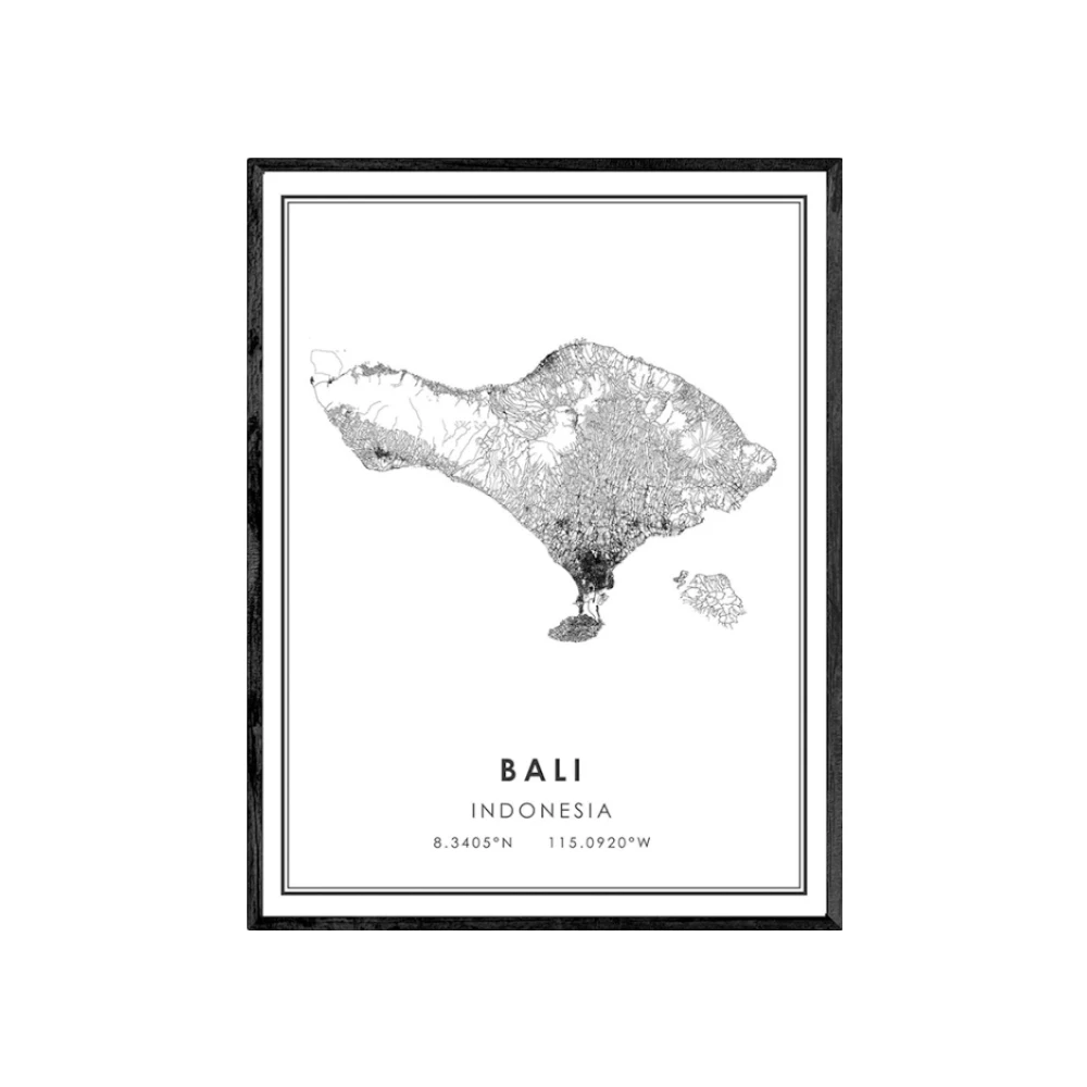 

Карта острова Бали Jack York