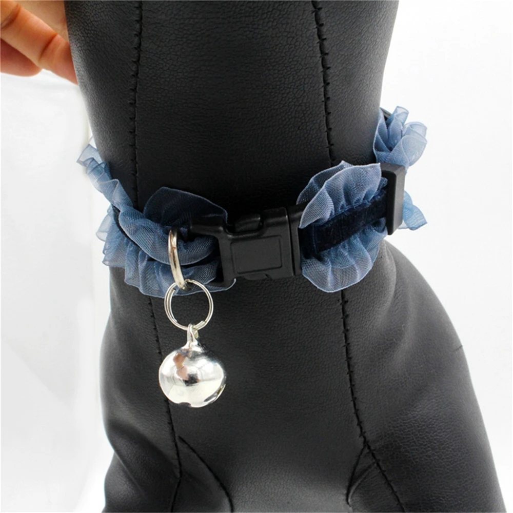 

Adjustable Cat Leash collars with Bell Pet Necktie Kitten Necklace Kitten neck strap for little Cat cat pet