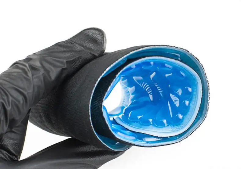 Мягкие силиконовые спортивные стельки массажные масштабируемый шок