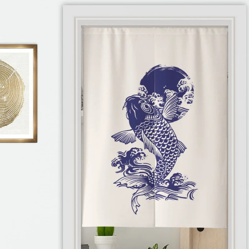 Тканевая перегородка занавеска для спальни ванной двери полупанели