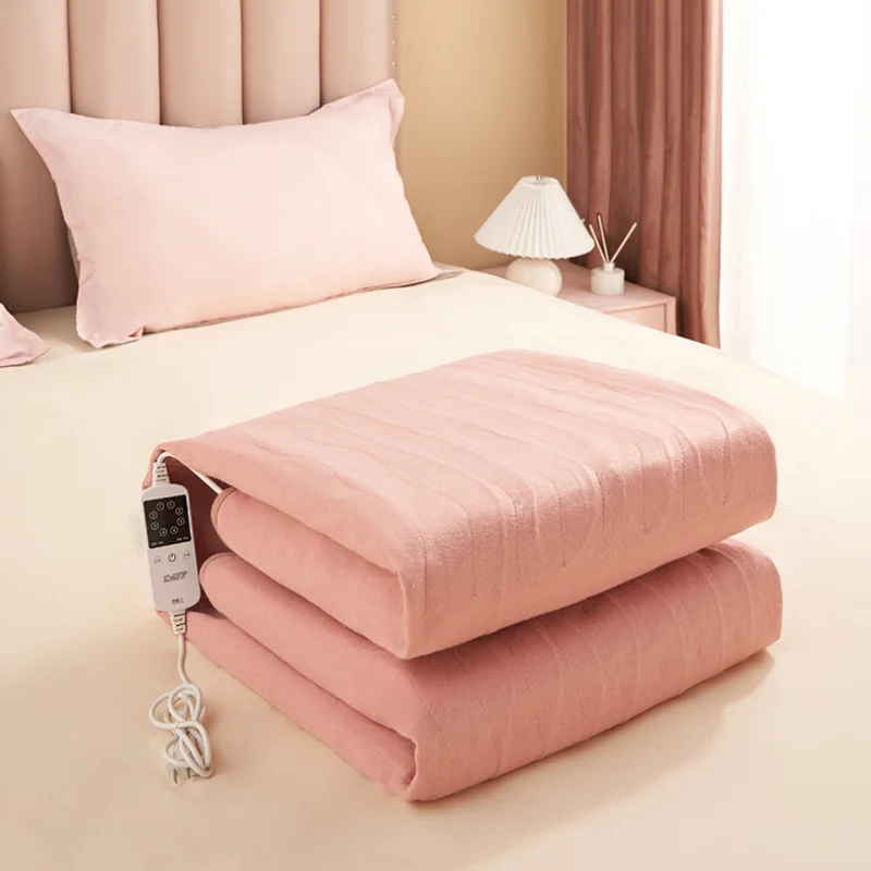 

Утолщенное электрическое одеяло королевского размера с термостатом, безопасное электрическое одеяло с подогревом, подогреватель тела, зим...
