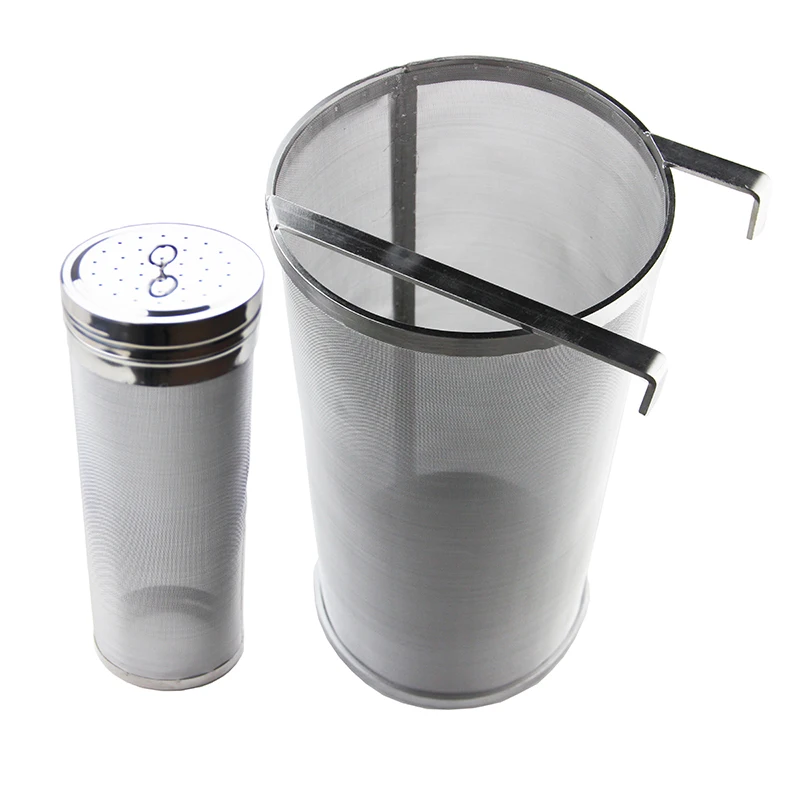 Brew Filter/Dry Hopper Combo Stainless Steel 304 Homebrew Beer Hop Spider 14"x 6" + 70mm x 300mm Filter Accessorie on. -> Фильтр для затирания / комбинированный сухой хмель из нержавеющей стали 304 для домашнего пивоварения Hop Spider 14&quot