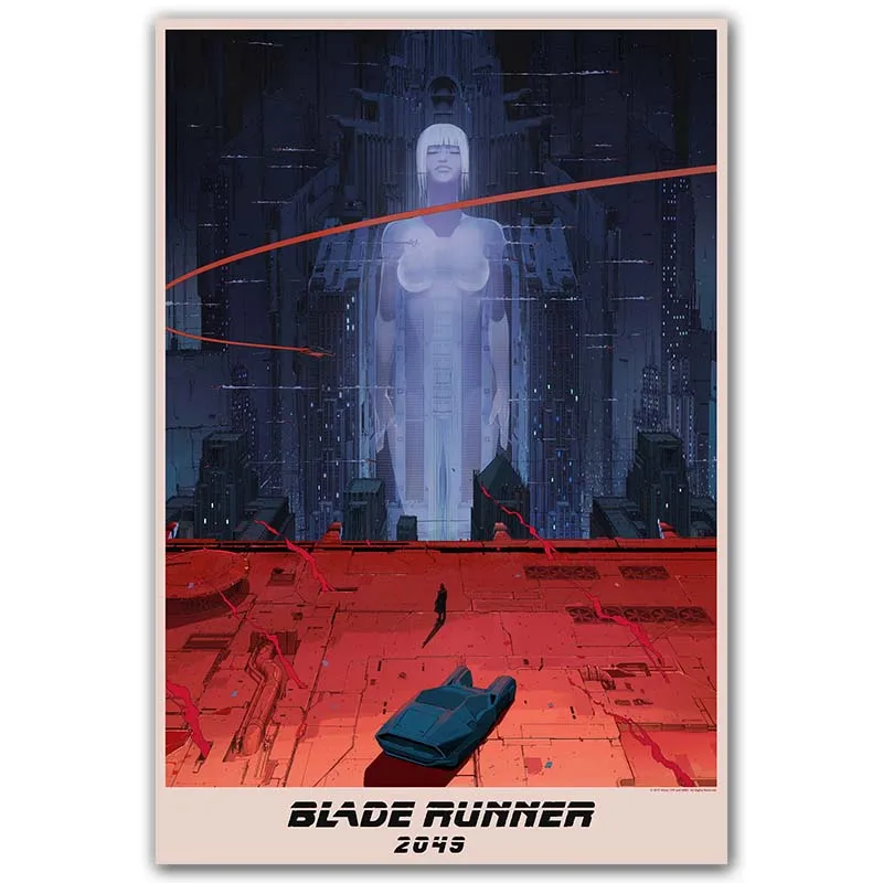 Blade Runner 2049 Шелковый постер Классический настенный художественный принт из фильма