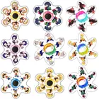 Покемон Спиннер игрушки для декомпрессии Пикачу камадо Nezuko отпечаток пальца взрослого Топ декомпрессионная игрушка