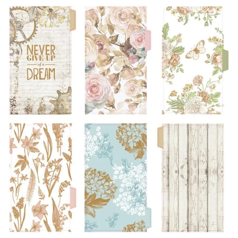 Металлическое свободное кольцо обруч для книги с листьями многофункциональный