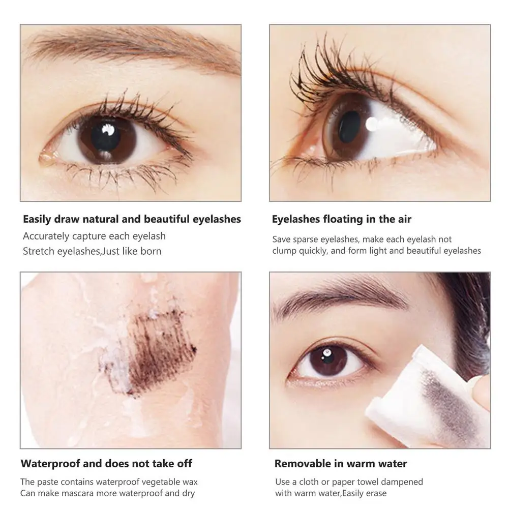

4D Silk Fiber Lashes Eyelash Mascara Quick Dry Waterproof Maquiagem Thick Lengthening Eyelash Extension Mascara