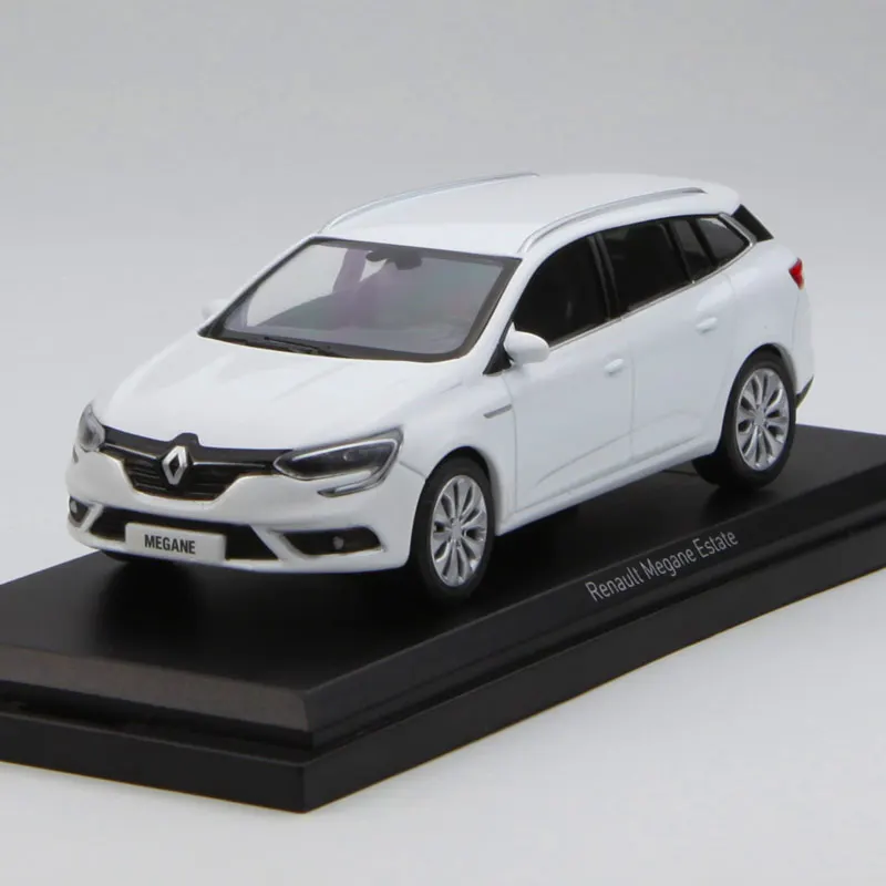 Белый Высококачественные оригинальные 1:43 новые модели из сплава Renault megane, Коллекционная Коллекция подарков, литая металлическая модель автомобиля - Цвет: Белый