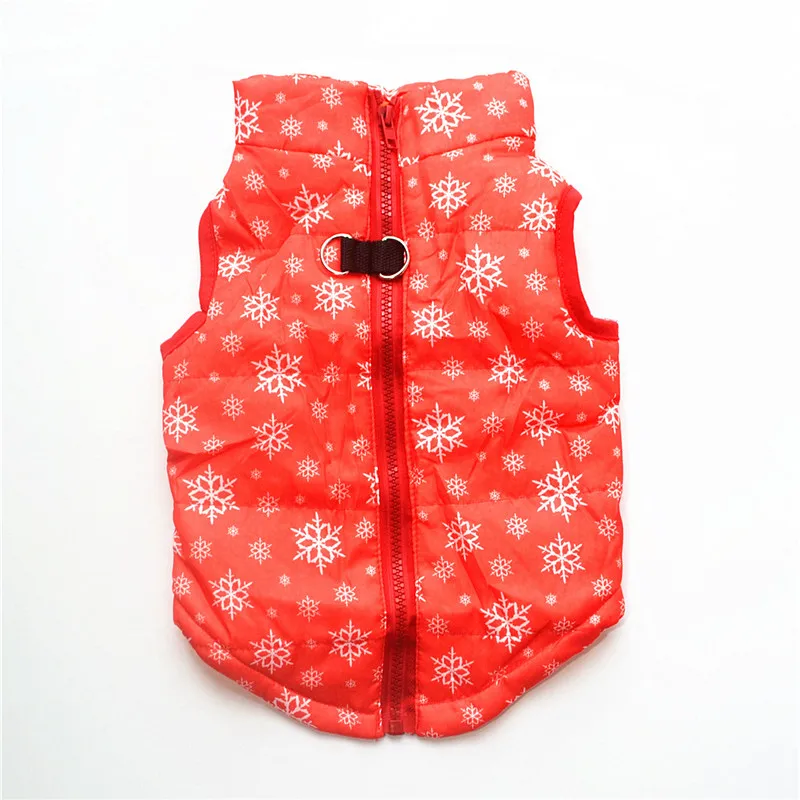 

Christmas Clothes for Small Dogs Dog Clothes Puppy Pet Jacket Winter Warm Vest Dog Coat Clothing for Chihuahua French Bulldog