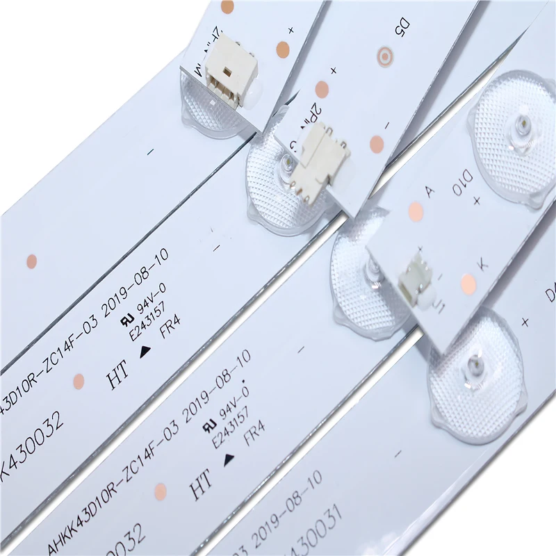 100%NEW 8Pieces/lot 5LEDS 840mm LED backlight strip for Led-43b550 LCD AHKK43D10R/ l-zc14f-03 303AK430032 | Компьютеры и офис
