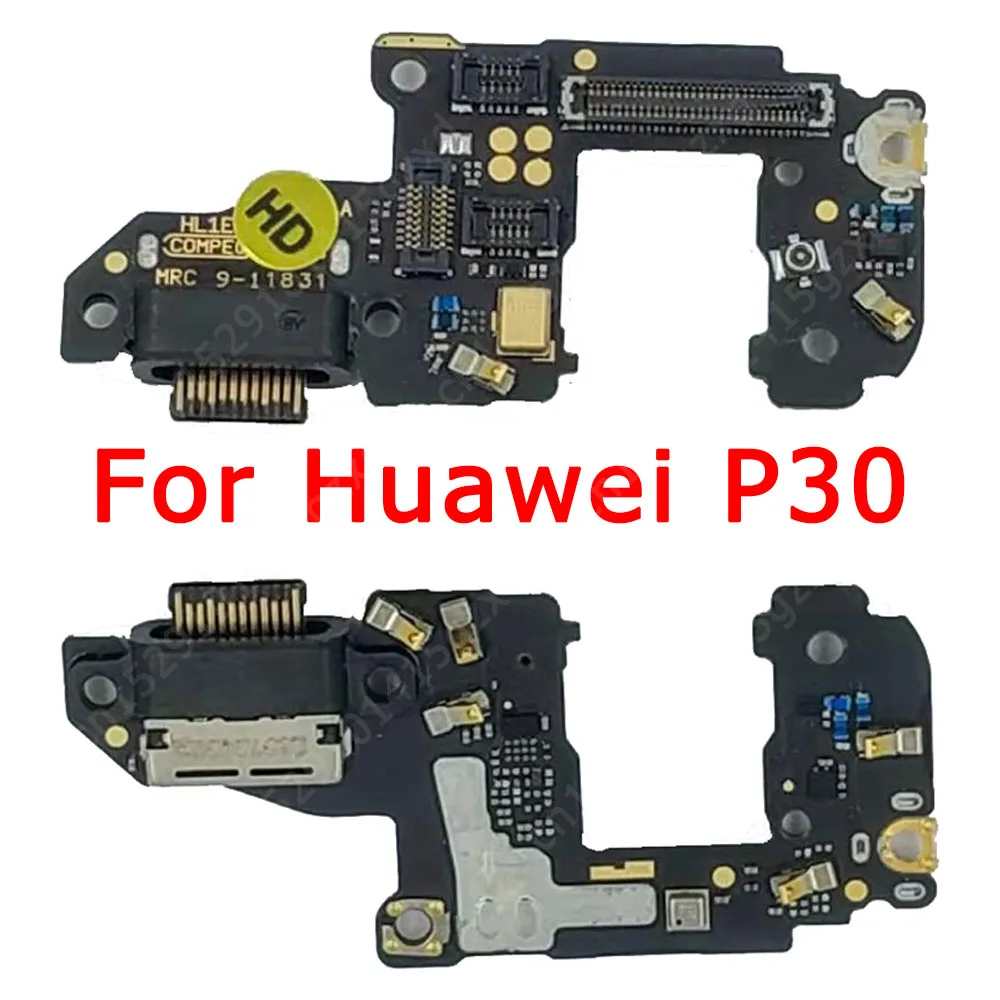 

Original Charging Port For Huawei P30 Charge Board Usb Plug PCB Dock Connector Ribbon Socket Flex Cable Replacement Spare Parts