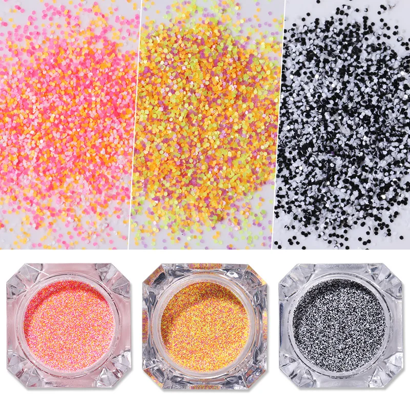 Блеск для ногтей Конфеты Порошок сахар Покрытие эффект порошок хром пигмент Пыль