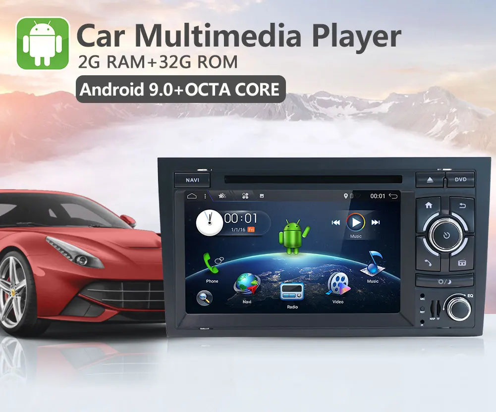Восьмиядерный для Audi A4 B6 B7 S4 B7 B6 RS4 B7 SEAT Android 9,0 Wifi gps Navi SWC Bluetooth Камера Canbus поддержка 4G, DAB, OBD, tv, TPMS