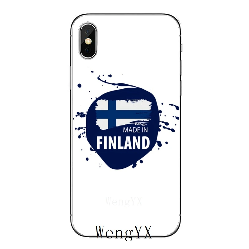 Мягкий силиконовый чехол с финским флагом для Samsung Galaxy J7 J5 Prime pro J3 A7 A5 A3 2018 2017 2016