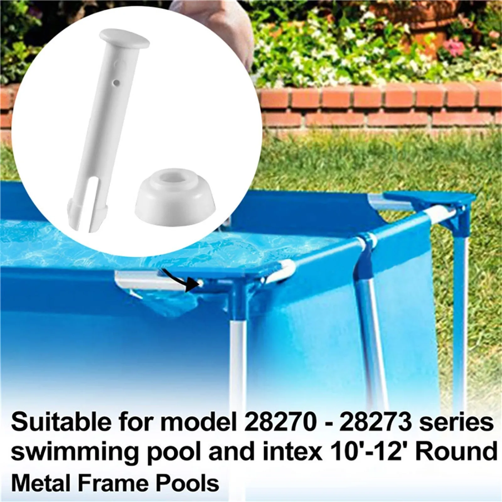 Пластиковые Соединительные штифты для бассейна резиновые уплотнения 13 ' 24'