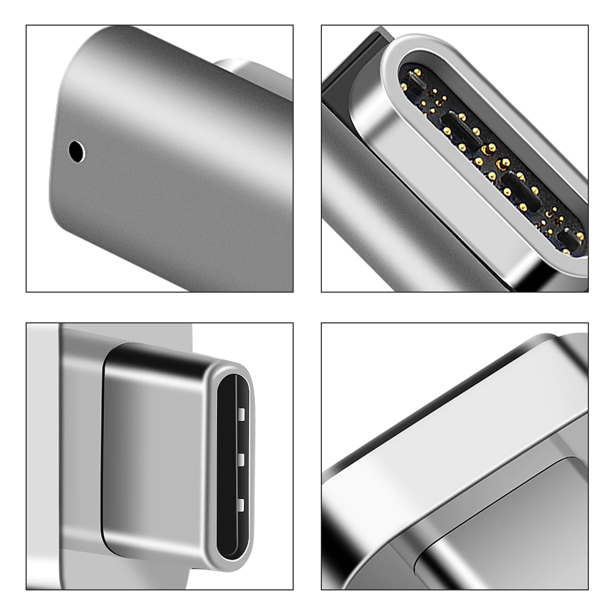 Оригинальный разъем Upmely с 24 штырьками типа C Для MagSafe поддерживает до 100 Вт 40 Φ PD
