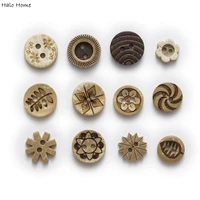 30pcs multiple options round coconut buttons sewing scrapbooking clothing crafts accessories handwork making decor