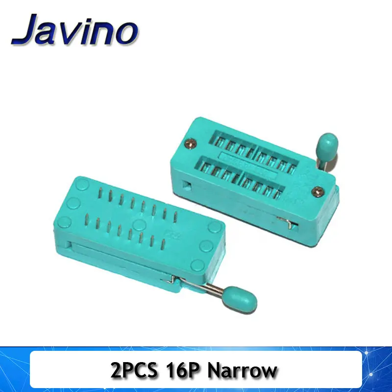 2 шт./лот IC тест на гнездо zif универсальные гнезда 14Pin/16Pin/18Pin/20Pin/24Pin/28Pin/40Pin