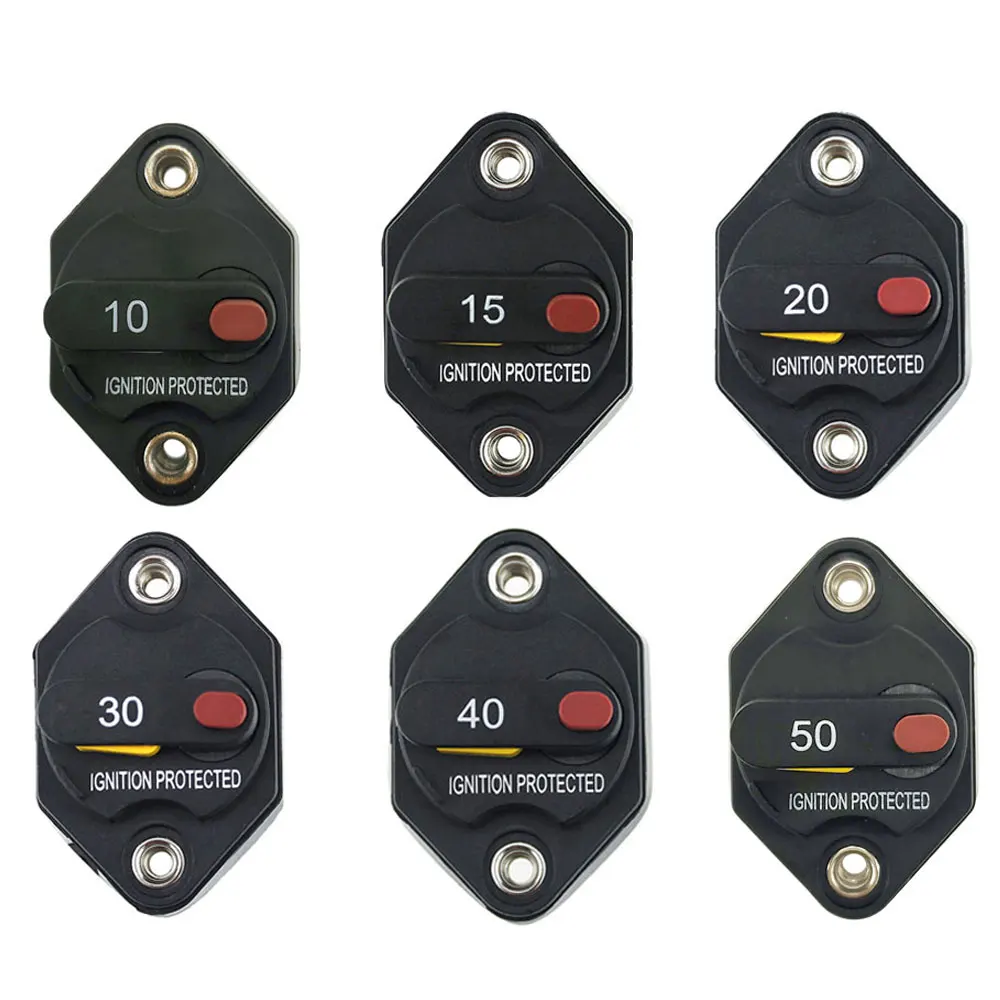 Iztoss 12V 32 В постоянного тока 10A/15A/20A/30A/40A/50A автомат защити цепи предохранитель