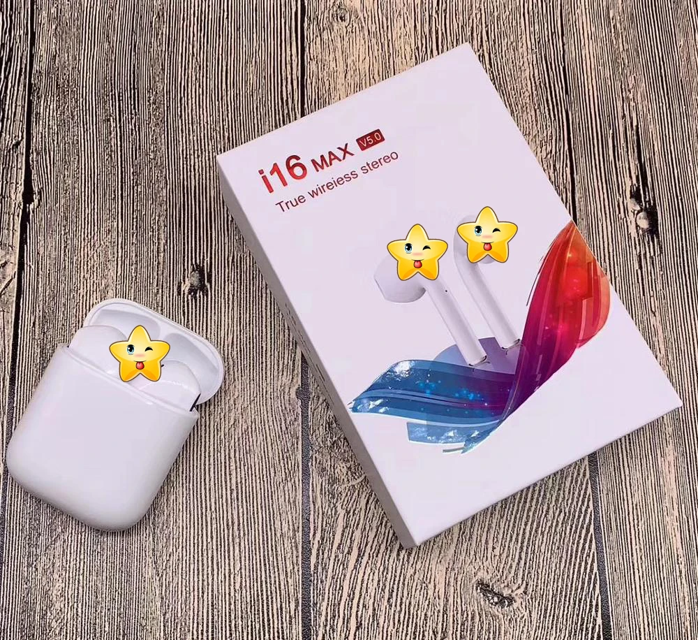 Наушники i16 Max Pro TWS Bluetooth 5 0 с сенсорным управлением беспроводные наушники для