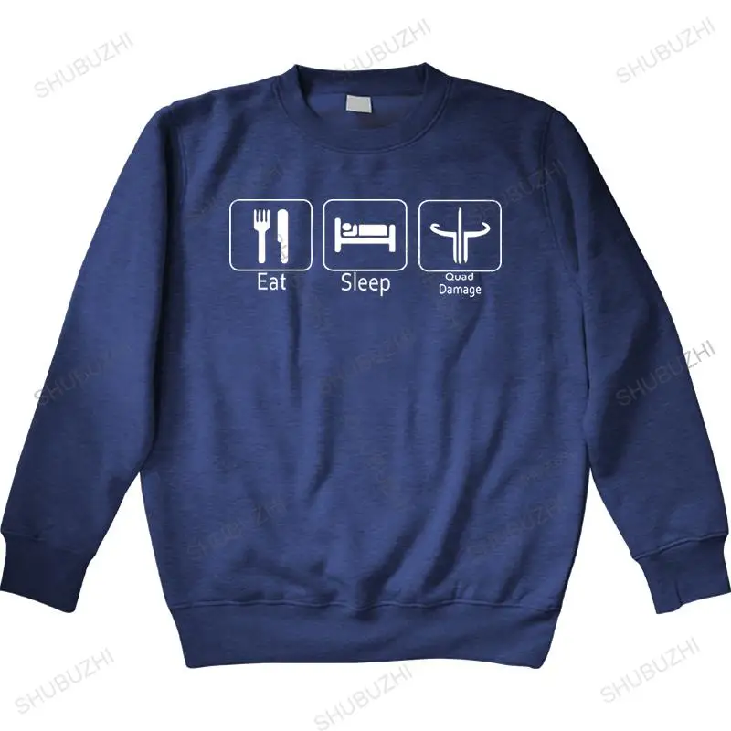 

Eat Sleep Quad Damage (quake). Gamer sweatshirt cotton men long sleeve spring top shubuzhi brand top sweatshirts drop shipping