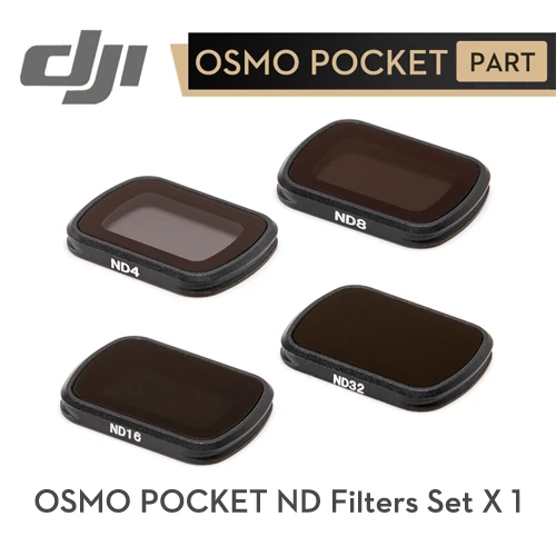 ND Filter Set DJI Osmo Карманный водонепроницаемый чехол защитный чехол, Osmo аксессуары до 60 м - Color: ND Filter Set